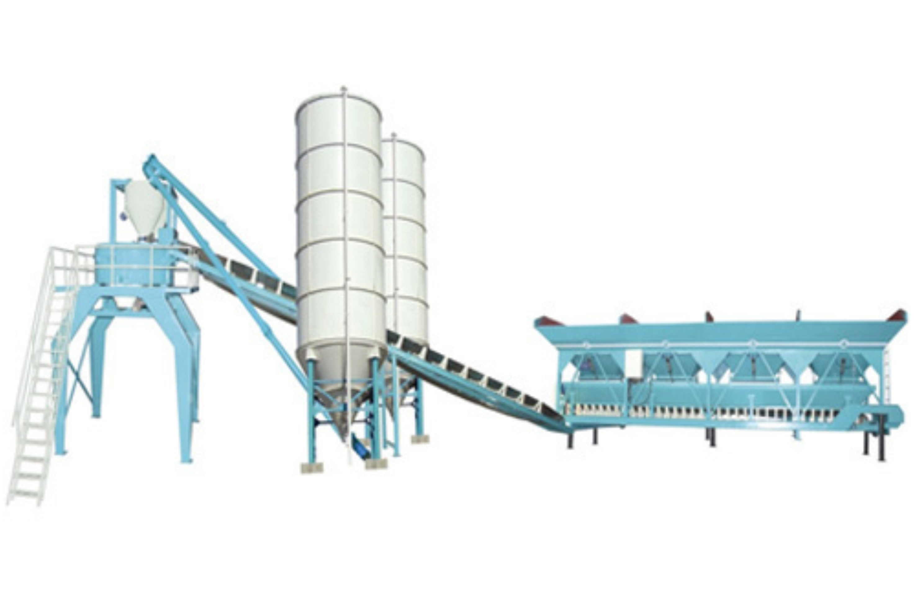 Pan Type Concrete Batching Plant