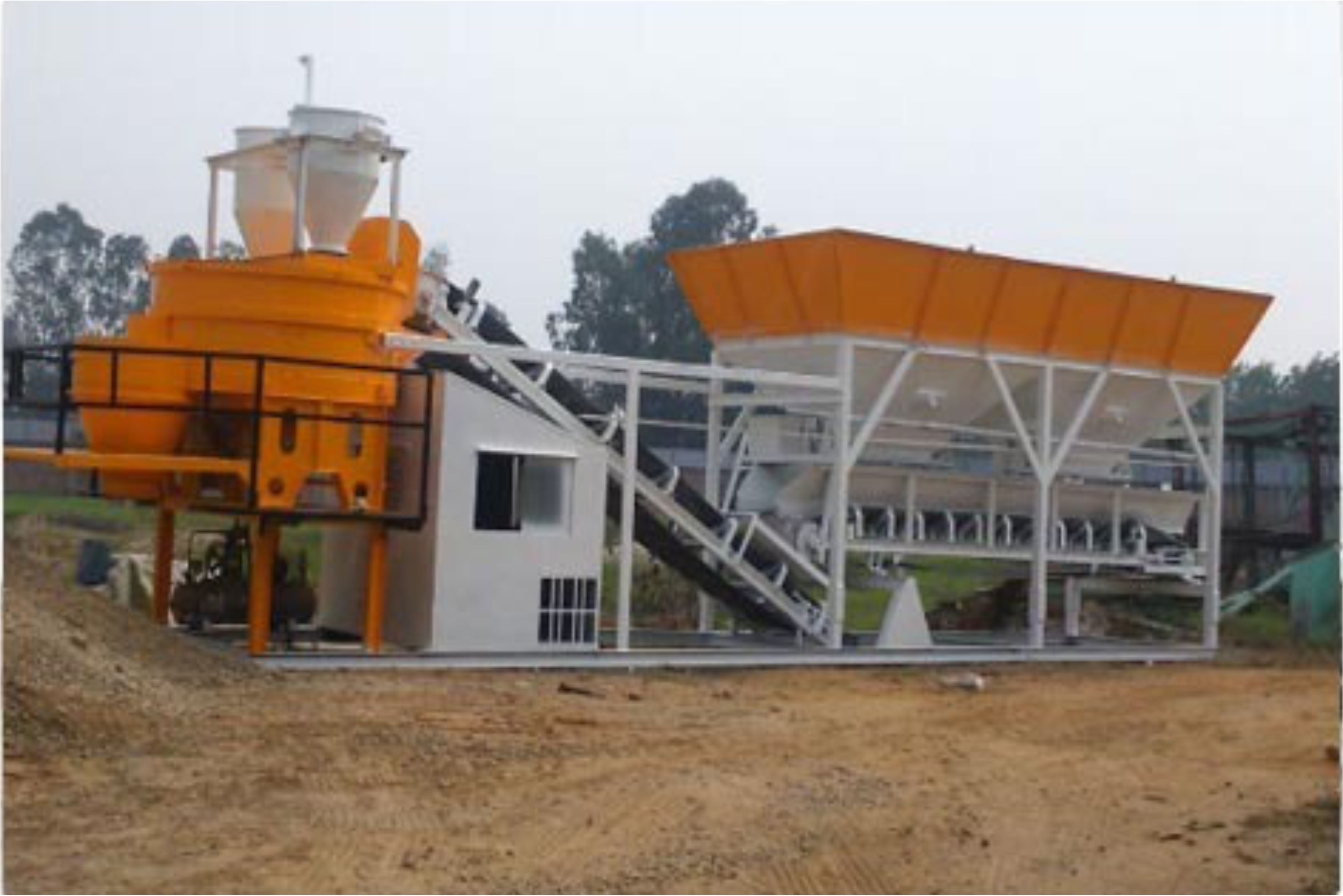 Fully Automatic Concrete Batching Plant