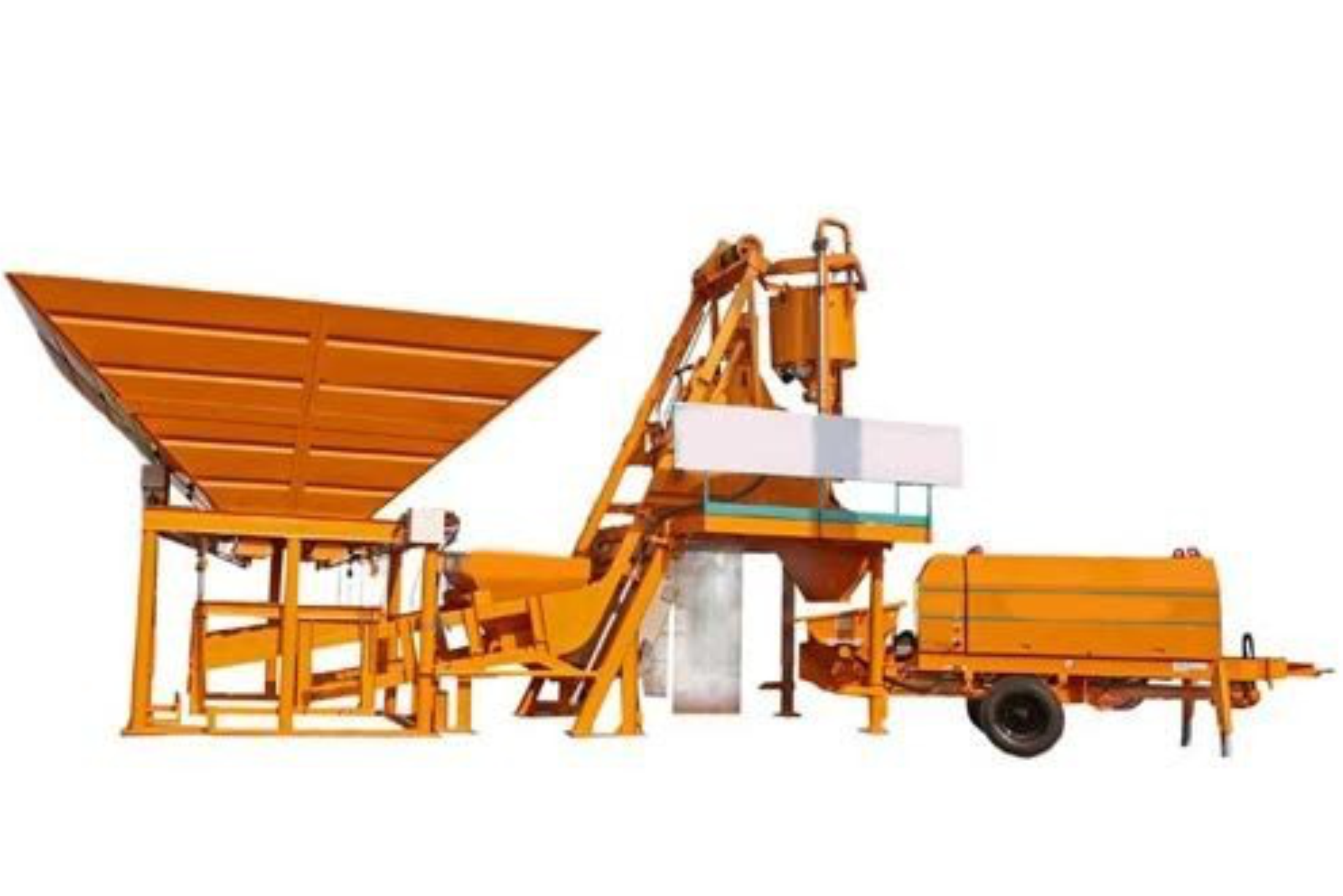 Mobile Concrete Batching Plant